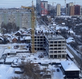 Ход строительства дома 5 в ЖК Седьмое Небо -
