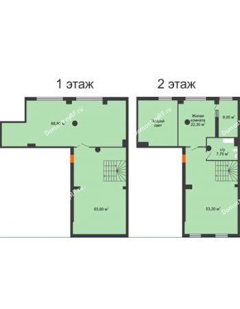 1 комнатная квартира 225,8 м² - ЖК ROLE CLEF