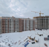 Ход строительства дома 39, секция С6, С5, С4 в ЖК Три Девятых -