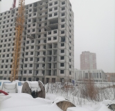 Ход строительства дома 26 в ЖК Первый Юго-восточный -