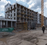 Ход строительства дома 11.2 в ЖК Солнечный -