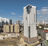 Ход строительства дома 4.3.3 в ЖК Екатерининский Парк -