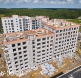 Ход строительства дома А3.1-3 в ЖК Новиль -