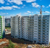 Ход строительства дома 11 в ЖК Вишневая Горка -