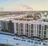 Ход строительства дома 1.1, 3 этап в ЖК Солнечный -