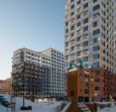 Ход строительства дома Архитектурный (ГП-14) в Микрорайон Домашний -