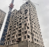 Ход строительства дома 34/1 в ЖК Nova -