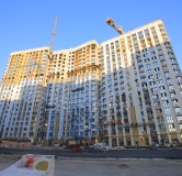 Ход строительства дома Литер 5 в ЖК Левобережье -