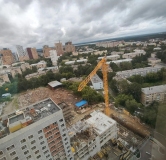 Ход строительства дома 26, секция 5 в ЖК Б-26 -