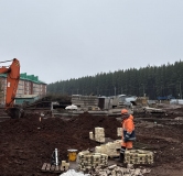 Ход строительства дома секция 4 в ЖК Дом по Революционеров -