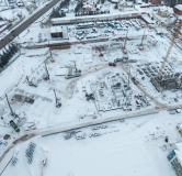 Ход строительства дома 1 (4) в ЖК Univers (Универс) -