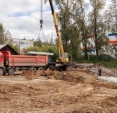 Ход строительства дома 2 в ЖК Перемены -