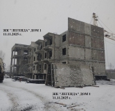 Ход строительства дома 119 в ЖК Легенда -
