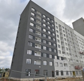 Ход строительства дома 1В в ЖК На Тенистой -