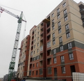 Ход строительства дома № 40У-4.1 в ЖК Вишневый сад -