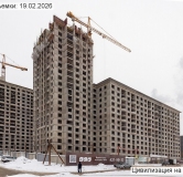 Ход строительства дома 9, корпус 1 в ЖК Цивилизация на Неве -