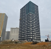 Ход строительства дома 1.1 в ЖК Progress Академический -