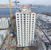 Ход строительства дома 7, строение 6 в ЖК КБС Берег -