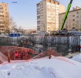 Ход строительства дома 11 в ЖК Нью-Йорт -