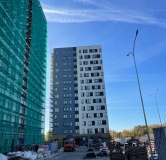 Ход строительства дома № 1.4 в ЖК Сахарный дол -