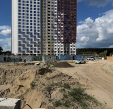 Ход строительства дома 111/1, корпус Д,Е в ЖК Бирюзовая жемчужина -