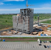 Ход строительства дома № 2, квартал 4 в Макрорайон Амград -