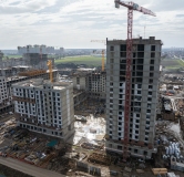 Ход строительства дома Литер 2, квартал 1.4 в ЖК Первое место -