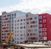 Ход строительства дома 2.1 в ЖК Кантри -