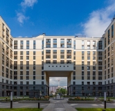 Ход строительства дома 1 в ЖК Promenade -