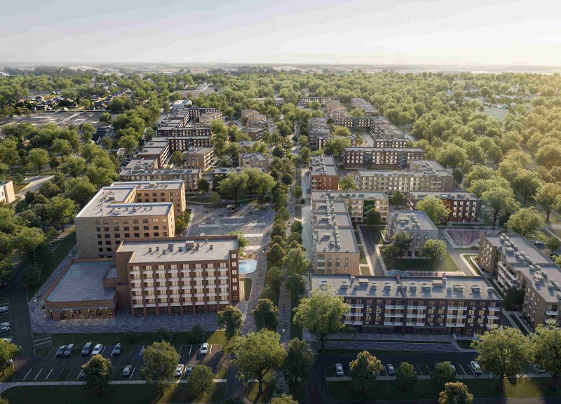 Дом Литер 1 кв. 13.1 в ЖК Усадьба Гостагаевская - фото 1