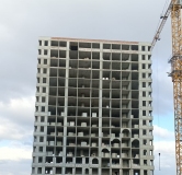 Ход строительства дома секция 6 в ЖК Авиатор -