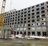 Ход строительства дома 2.1 в ЖК Чаадаев -