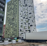 Ход строительства дома 17.7.2 в ЖК Спутник-1 -
