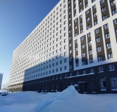 Ход строительства дома 4 в ЖК Лугометрия -