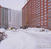 Ход строительства дома 9.1 в ЖК Видный -