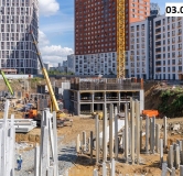 Ход строительства дома 1 в ЖК Парковый Квартал 2.0 -
