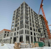 Ход строительства дома 6 к2, ГП-12 (2 этап) в ЖК Айвазовский (Айвазовский City) -