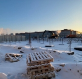 Ход строительства дома 1.3 в ЖК Progress Академический -