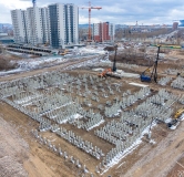 Ход строительства дома 2.3 в ЖК На ул. Калинина -