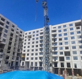 Ход строительства дома 140Б, 1 этап (поз.1,2) в ЖК Оникс -