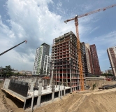 Ход строительства дома 1.1 в ЖК Лемонт (LEMONT) -