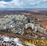 Ход строительства дома 12, 1 этап в Микрорайон Нанжуль-Солнечный -