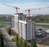 Ход строительства дома № 6.1 в ЖК Подкова на Волге -