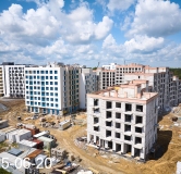 Ход строительства дома А1.1-1 в ЖК Новиль -