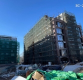 Ход строительства дома 76, корпус 2 в ЖК Заман -