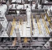 Ход строительства дома 1 в ЖК Дружный-3 -