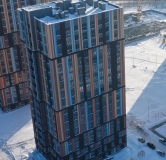 Ход строительства дома № 1 в ЖК Октава -