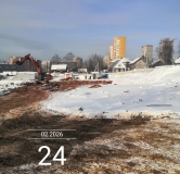 Ход строительства дома 1 в ЖК Механикон -