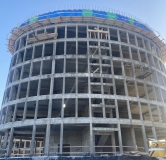 Ход строительства дома секция 1 в ЖК Звезды -