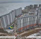 Ход строительства дома 13.1 в ЖК Морская Набережная. Seaview -